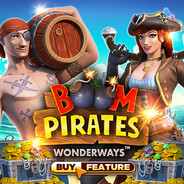 Microgaming : Boom Pirates - QUEENBET138
