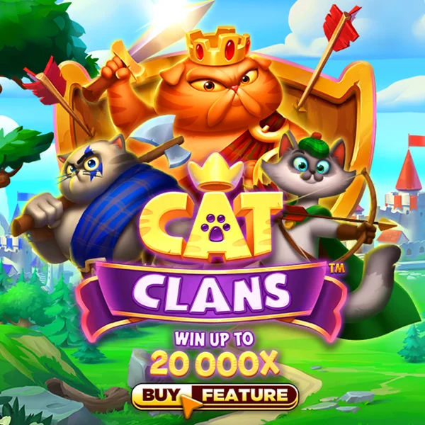 Microgaming : Cat Clans - QUEENBET138