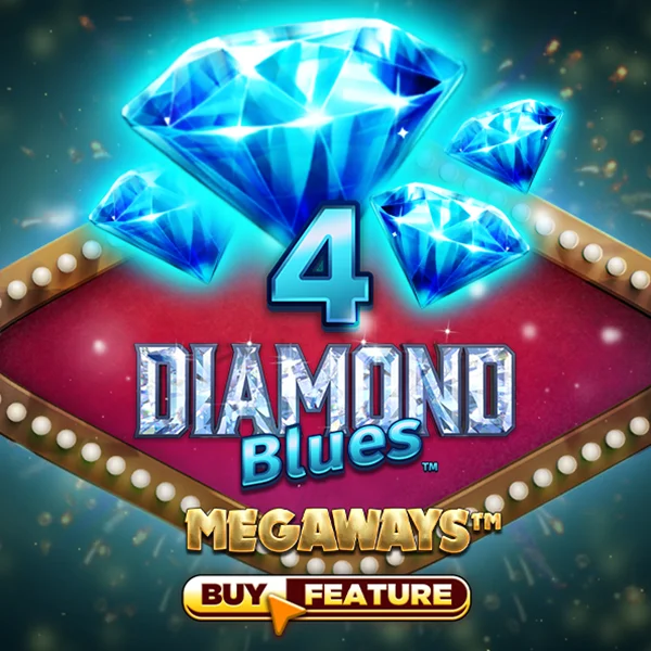 Microgaming : 4 Diamond Blues&trade; - Megaways&trade; - QUEENBET138