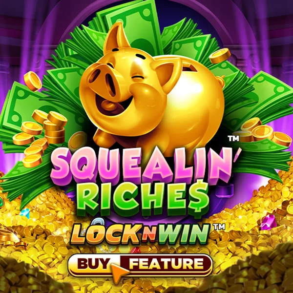 Microgaming : Squealin Riches - QUEENBET138