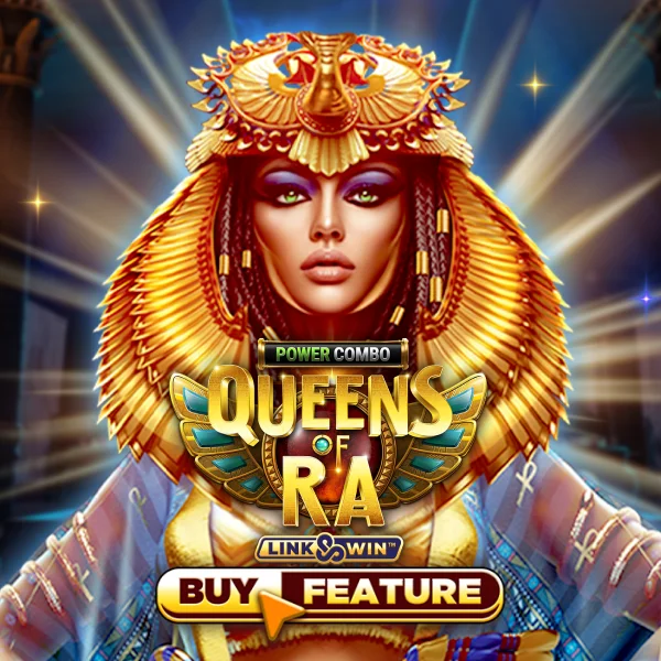 Microgaming : Queens of Ra POWER COMBO - QUEENBET138