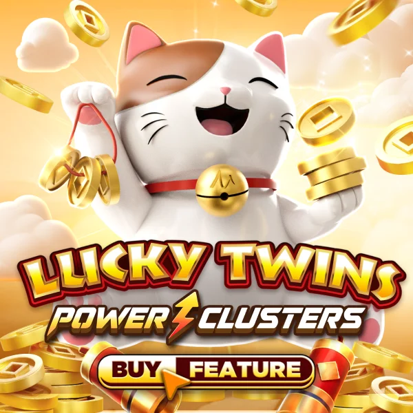 Microgaming : Lucky Twins PowerClusters - QUEENBET138